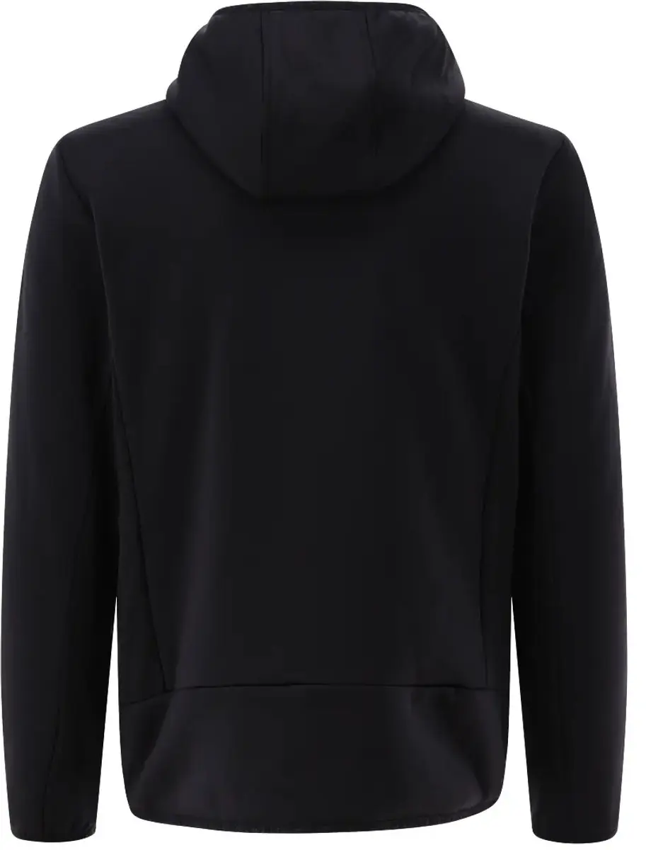 CMP Unlimitech Padded Hybride Jas met Capuchon - Antraciet/Nero - afbeelding 2 van 2