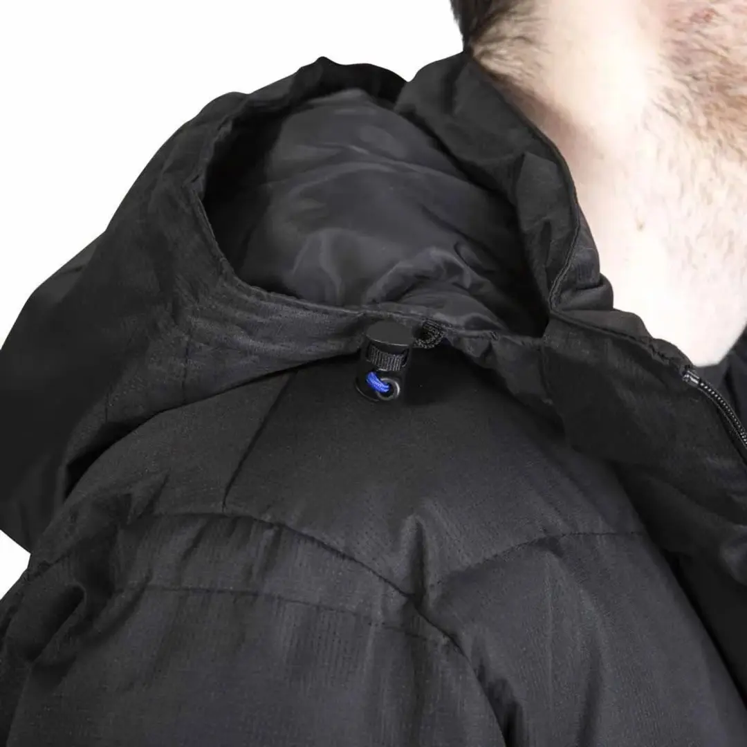 Trespass Blustery Heren Gewatteerde Jas - Zwart - XL - afbeelding 6 van 6