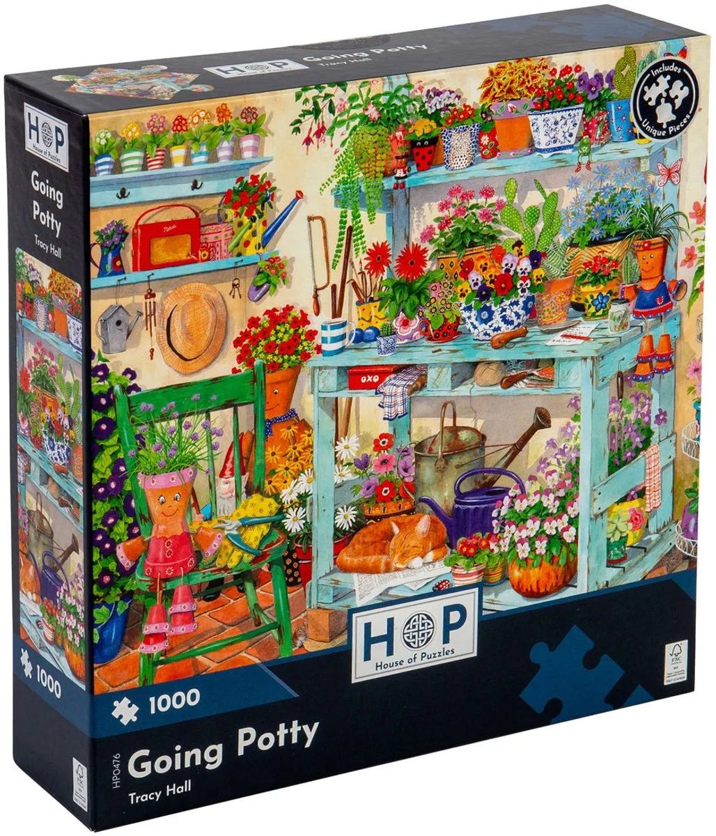 House Of Puzzles Going Potty Legpuzzel 1000 Stuks - HP0476