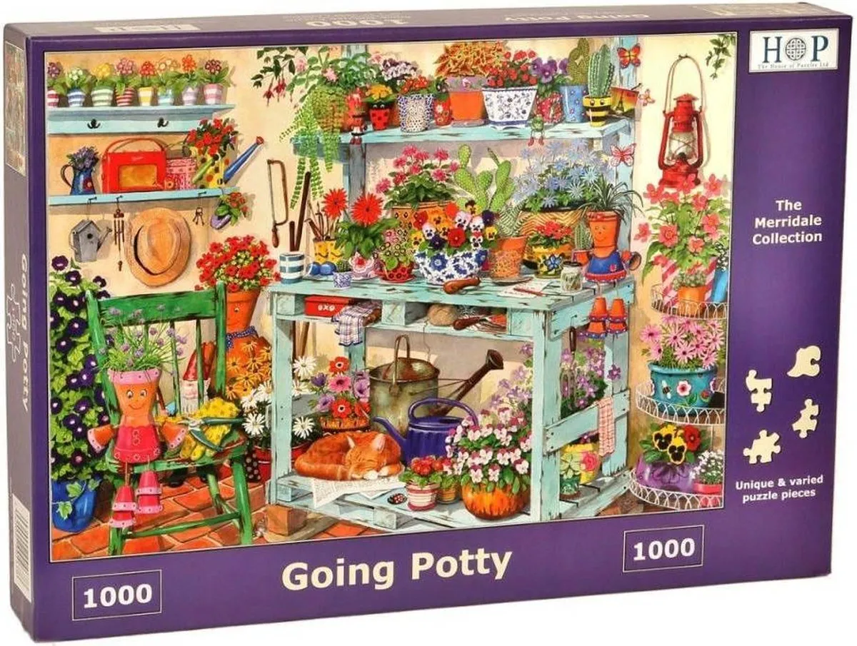 House Of Puzzles Going Potty Legpuzzel 1000 Stuks