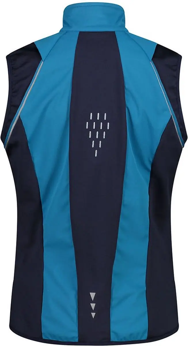 CMP Jas met afneembare mouwen dames hybrid - Blauw L - afbeelding 3 van 4