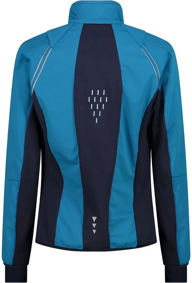 CMP Jas met afneembare mouwen dames hybrid - Blauw L - afbeelding 4 van 4