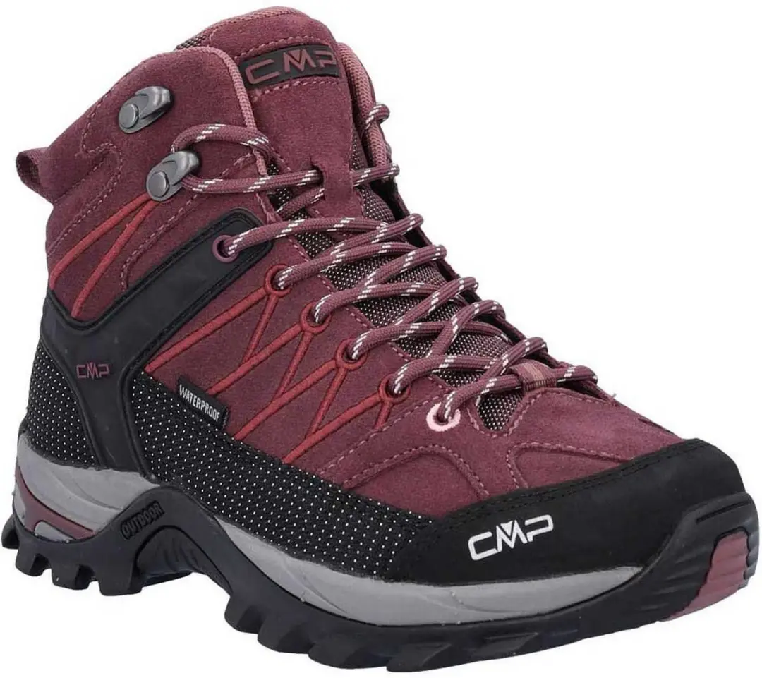 CMP Rigel Mid WP Wandelschoenen Dames - Plum - afbeelding 4 van 6
