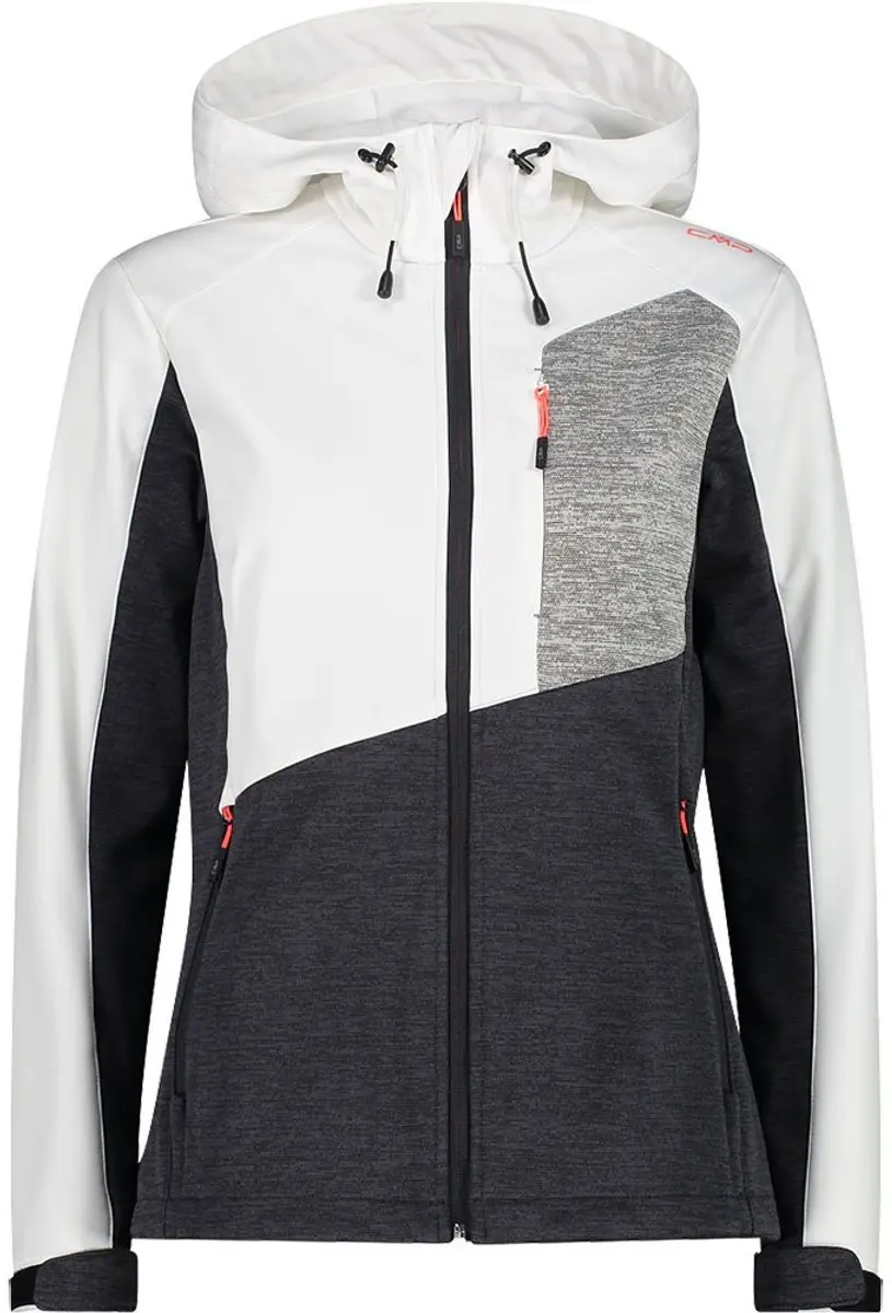 Cmp 33a1726 Jas Wit,Grijs 2XL Vrouw