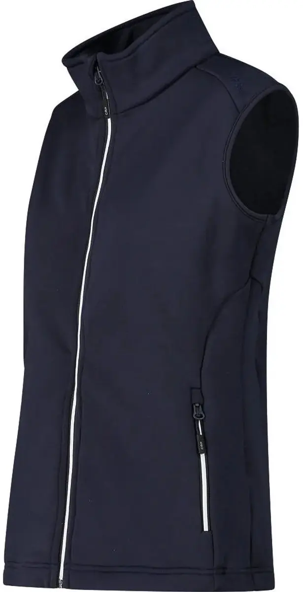 CMP Dames Stretch Fleece Mouwloze Vest - Bianco - afbeelding 2 van 2