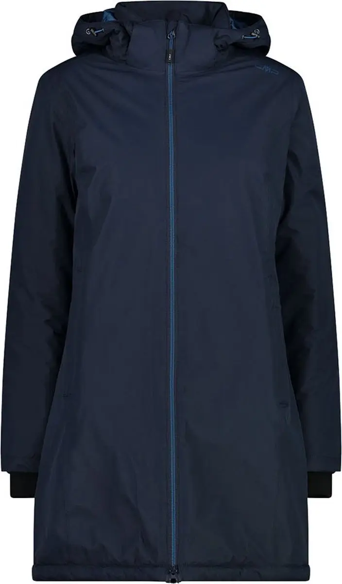 Cmp Coat Zip Hood 32z1406 Jas Blauw 2XL Vrouw