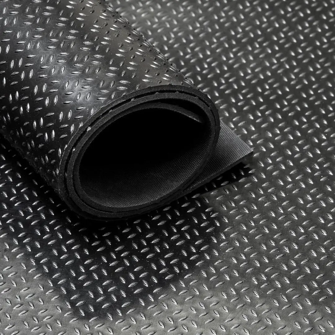 IVOL Rubber loper / rubbermat op rol Mini Diamant 3mm
