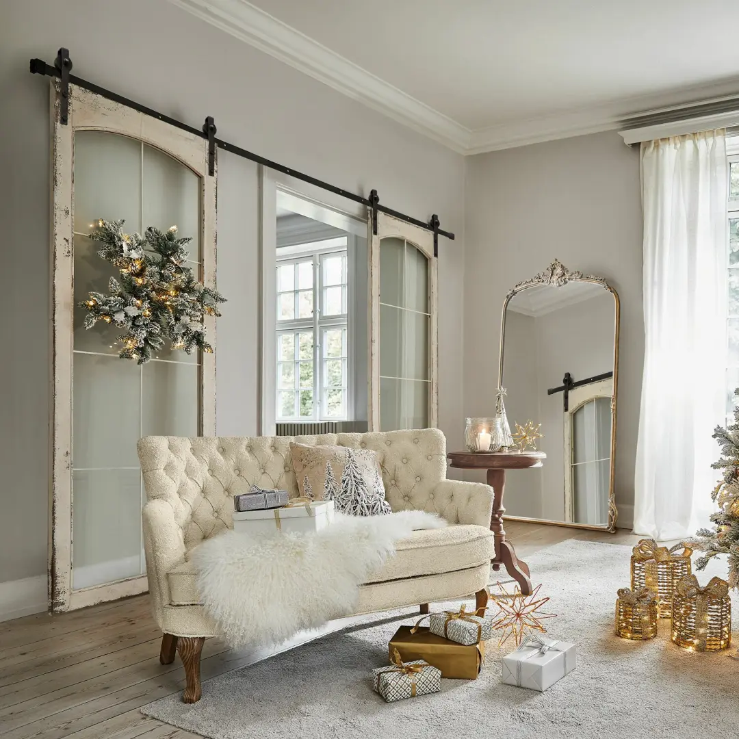 Loberon Calgary Bank - Beige - afbeelding 5 van 6
