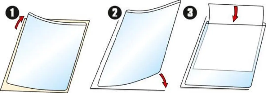 3L Insteekhoes 10085 U-Map A5 Zelfklevend - 10 Stuks Transparant - afbeelding 2 van 3