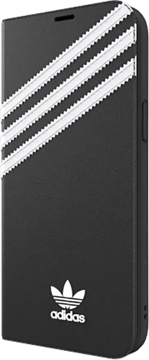 Adidas Booklet Case PU Kunstleer - iPhone 12 Pro Max - 3 Stuks - Zwart - afbeelding 5 van 6