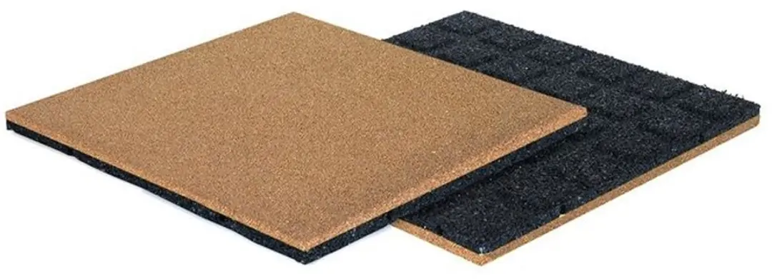 Rubber tegel 50 x 50 cm