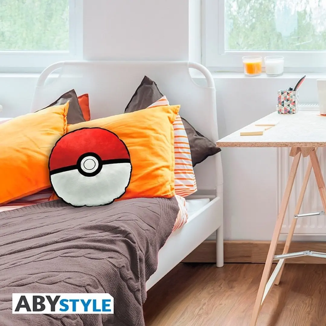 Pokémon Pokéball Kussen - Multicolor - afbeelding 4 van 6