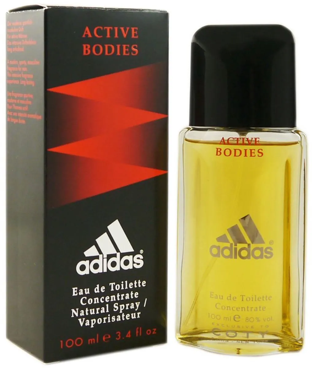 adidas Active Bodies Concentrate Eau de Toilette 100ml