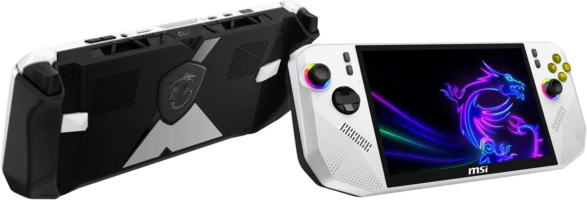 MSI Handheld Claw A8 - Gaming Handheld - AMD Ryzen Z2 Extreme-processor - 8 inch - 1TB SSD - Wit