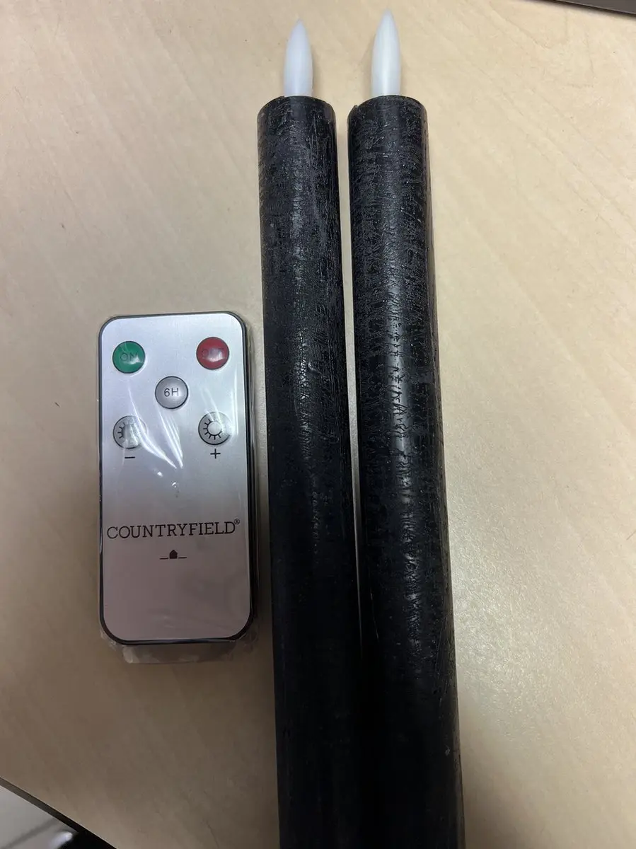 Countryfield Lyon LED Dinerkaars - 2 stuks - Zwart - afbeelding 4 van 6
