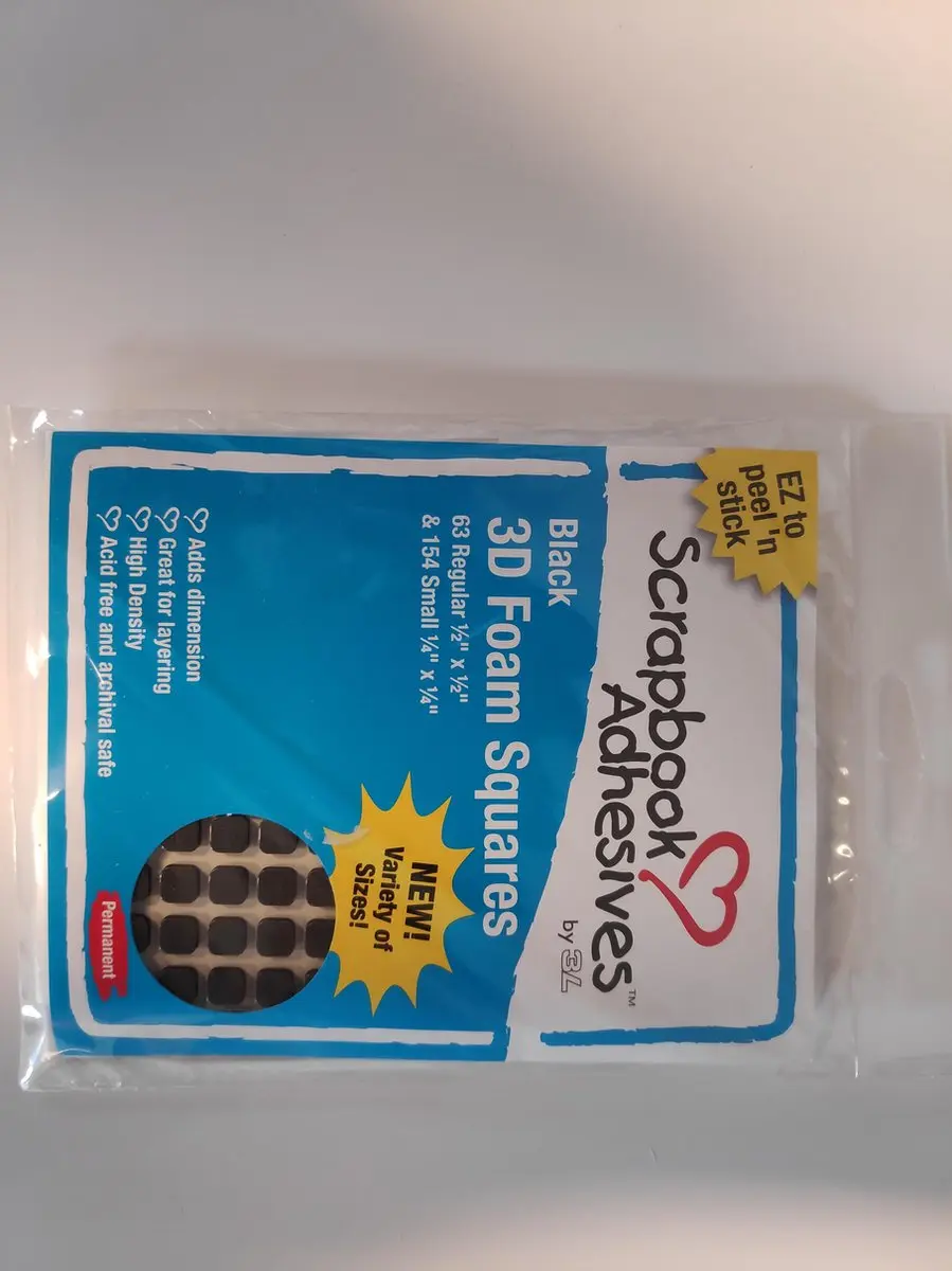 3l Foam Vierkantjes 154 Stuks 10 X 10 Cm 63 Stuks 5 X 5 Cm