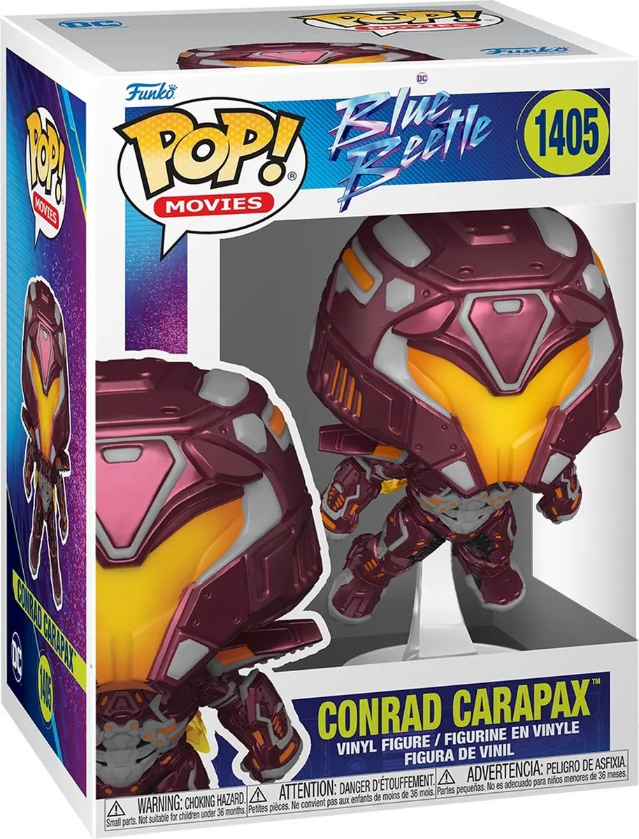 Funko POP! Blue Beetle Conrad Carapax Verzamelfiguur - 9cm - afbeelding 2 van 5