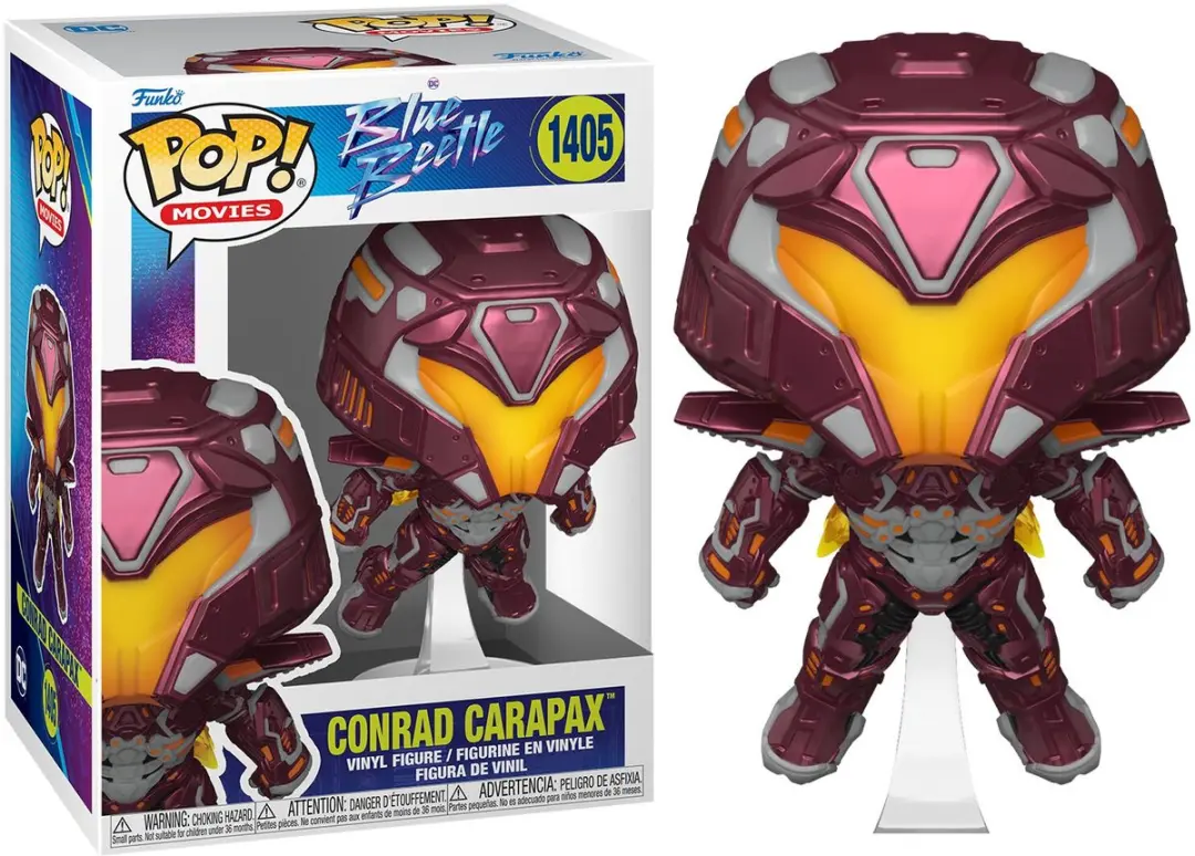 Funko POP! Blue Beetle Conrad Carapax Verzamelfiguur - 9cm - afbeelding 5 van 5