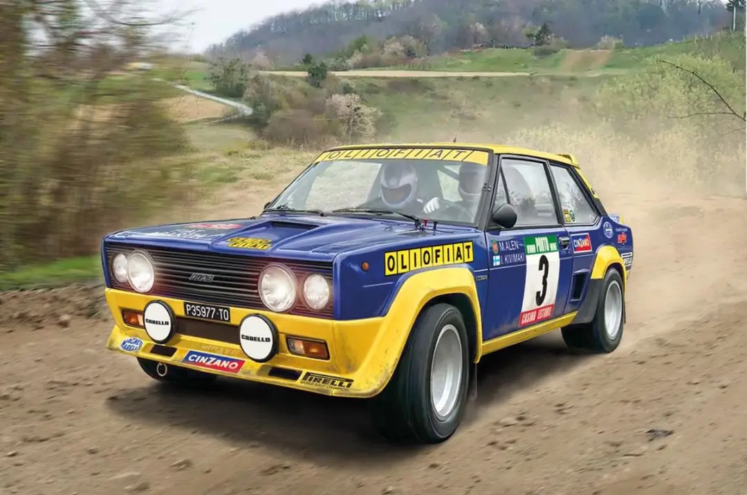 Italeri ITA3667 Fiat 131 Abarth Rally Modelbouwpakket 1:24 - afbeelding 2 van 2