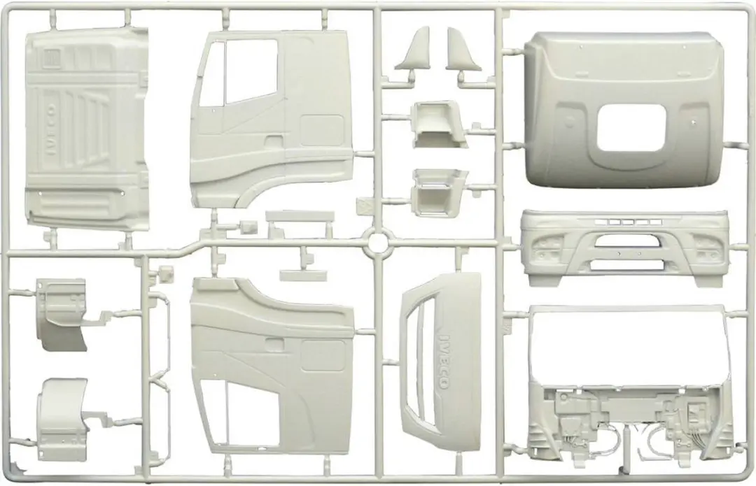 Italeri 3934 Iveco HI-WAY E5 Abarth vrachtwagen 1:24 - afbeelding 5 van 6