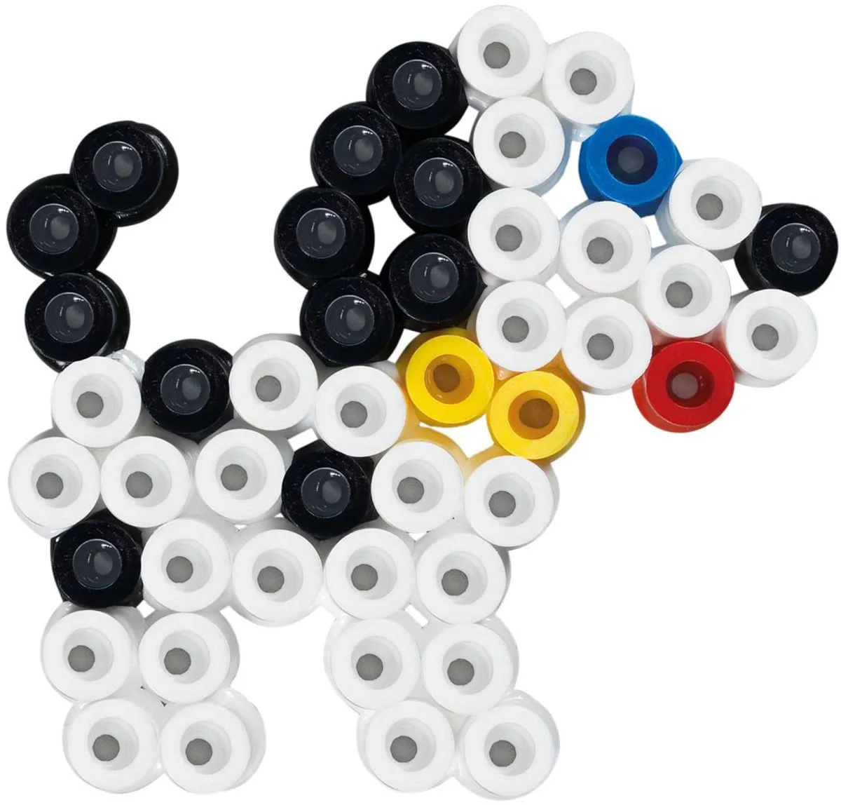 Hama Maxi Strijkkralen Hond - 100 Stuks - 6 Kleuren