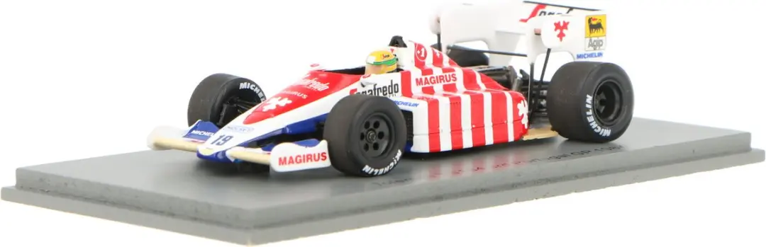 Toleman TG184 #19 3rd Portugal GP 1984