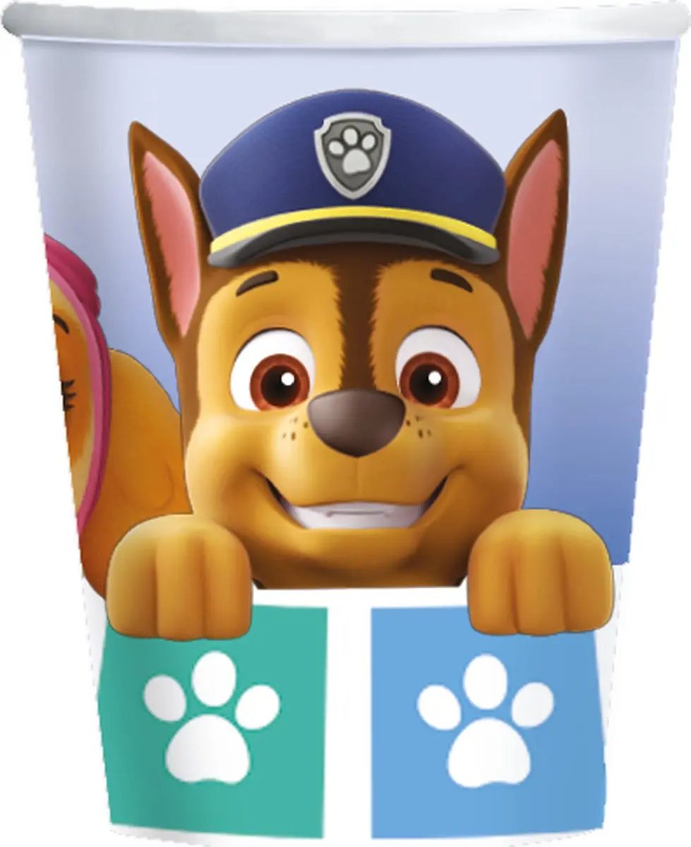 PAW Patrol Papieren Bekers 250ml - 8x - afbeelding 5 van 5
