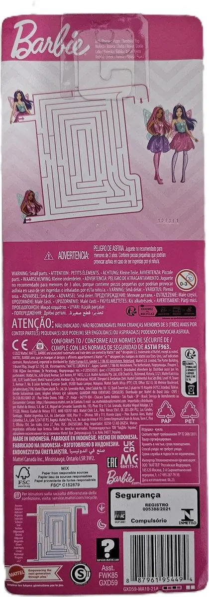 Barbie Dreamtopia Feeënpop - afbeelding 3 van 6