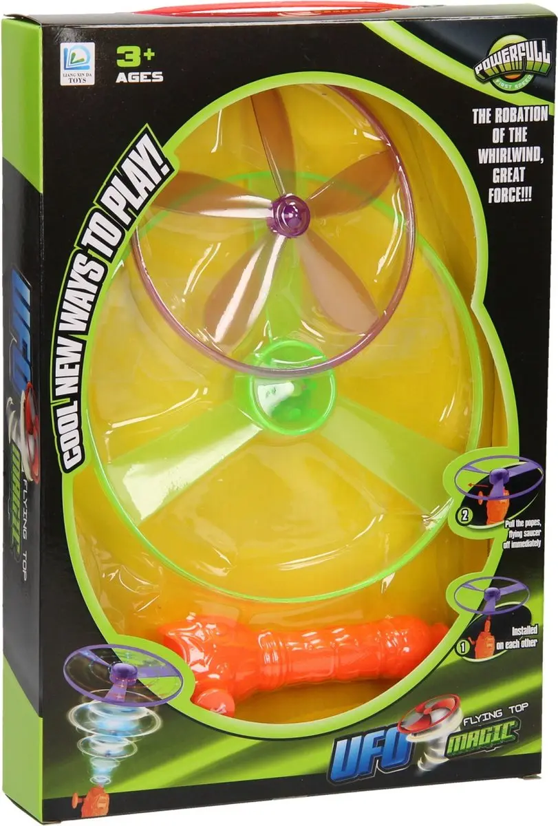Propellorset speelgoed met licht en kleurrijk design voor kinderen.