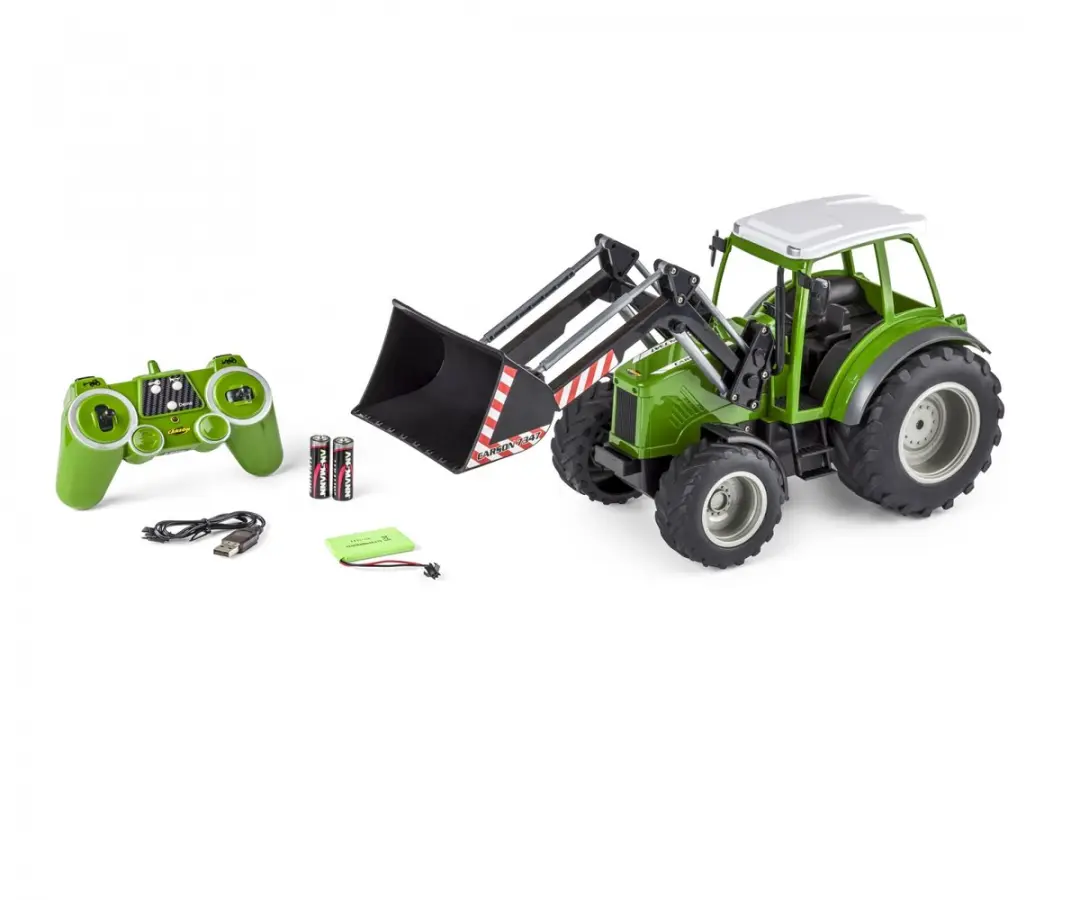 Carson 907347 RC Tractor met Voorlader 1:16