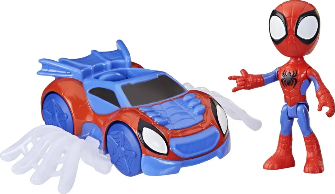 Hasbro Spidey Web Crawler Accessoire - Blauw/Rood - afbeelding 5 van 6