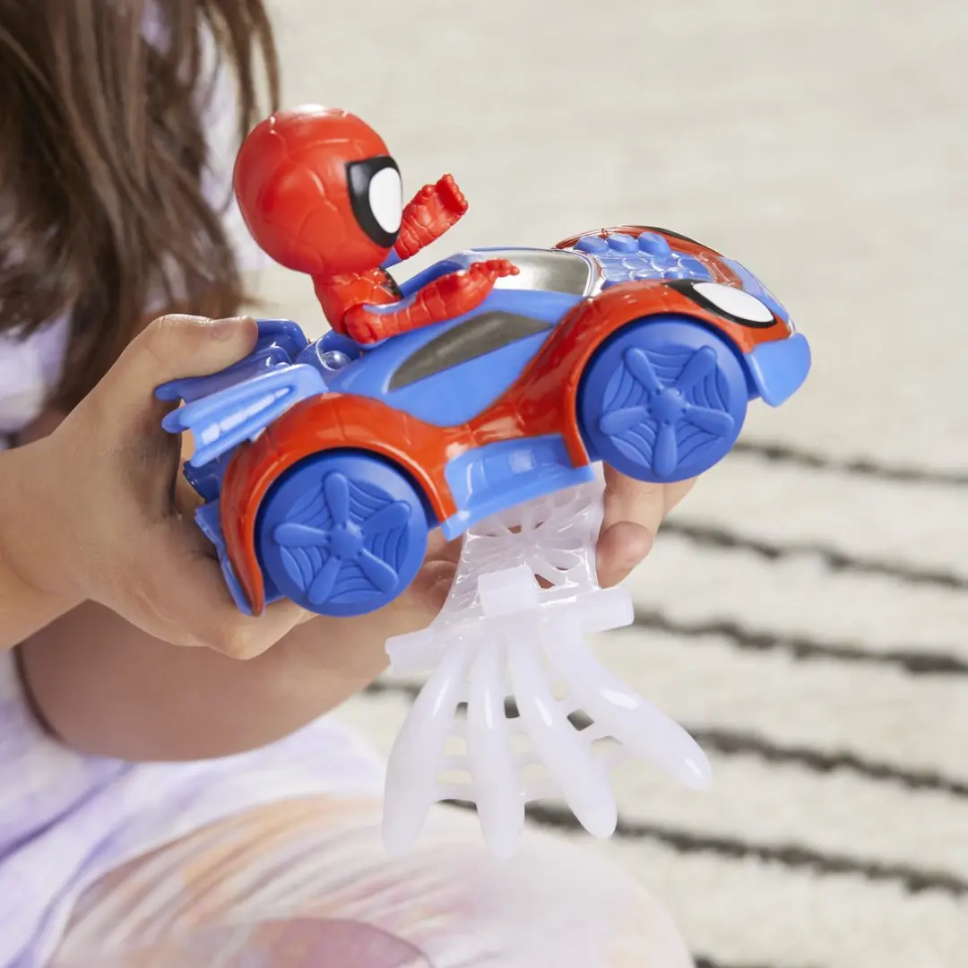 Hasbro Spidey Web Crawler Accessoire - Blauw/Rood - afbeelding 6 van 6