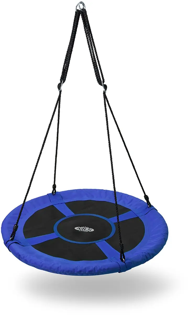 Nils Camp NB5031 Ooievaarsnestschommel - 100cm - Blauw - afbeelding 2 van 6