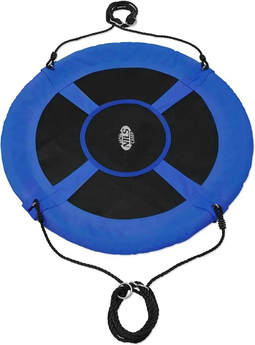Nils Camp NB5031 Ooievaarsnestschommel - 100cm - Blauw - afbeelding 4 van 6