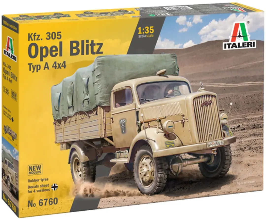 Italeri Opel Blitz Typ A 4x4 modelbouwpakket