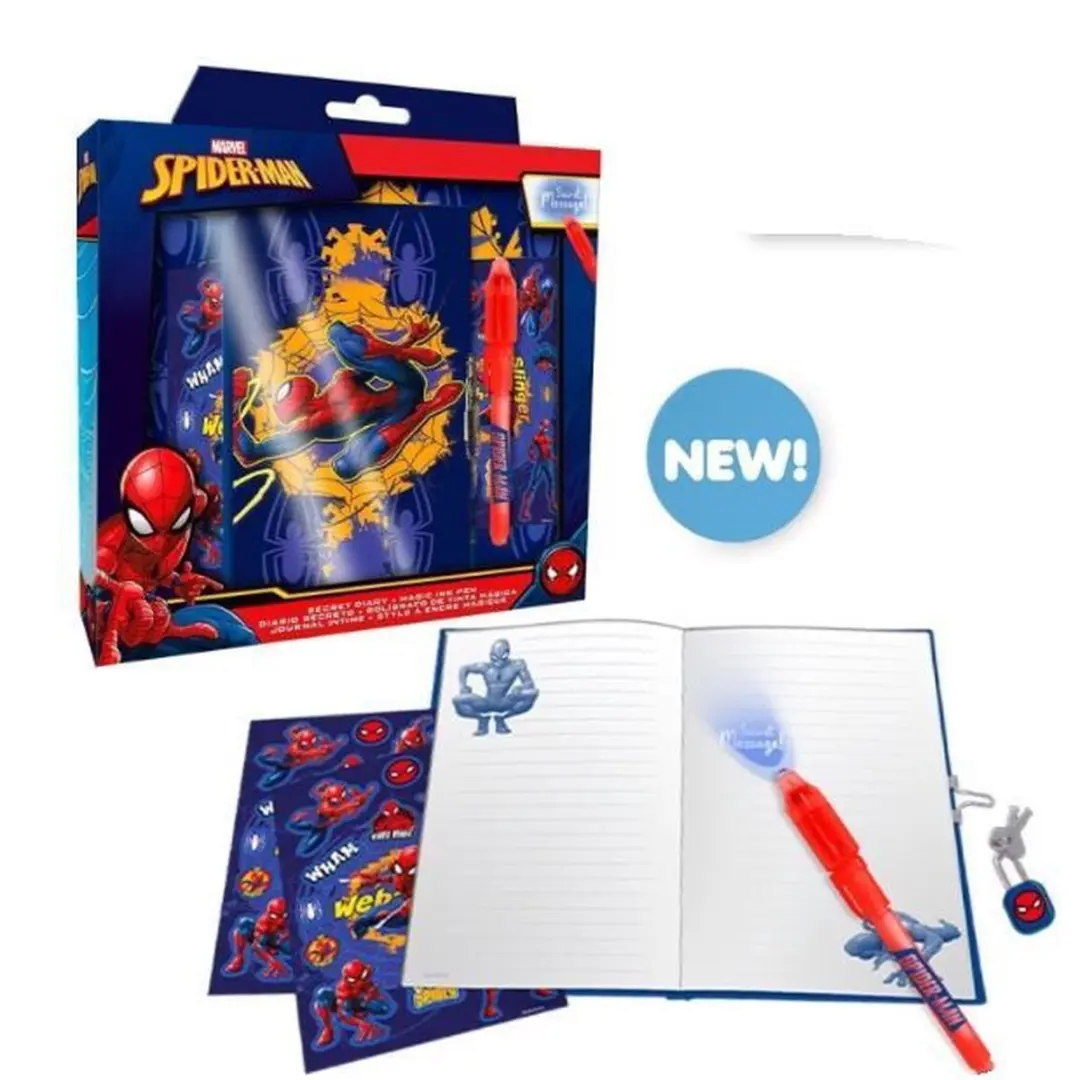 Marvel Spider-Man Geheim Dagboek met Magische Inktpen