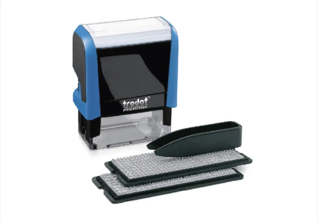 Trodat Printy 4913 Zelfinktende Stempel 58x22mm - Zwart - afbeelding 4 van 5