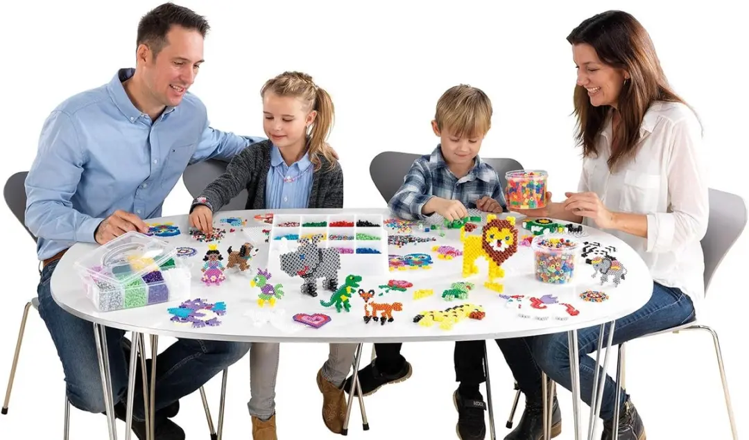 Hama Strijkkralen Set 3D Panda - 2500 Delig - afbeelding 5 van 6