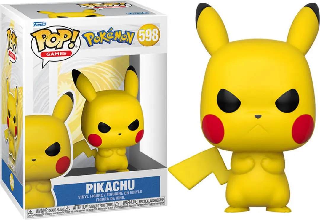 Funko Pop! Grumpy Pikachu #598 Verzamelfiguur - afbeelding 4 van 6