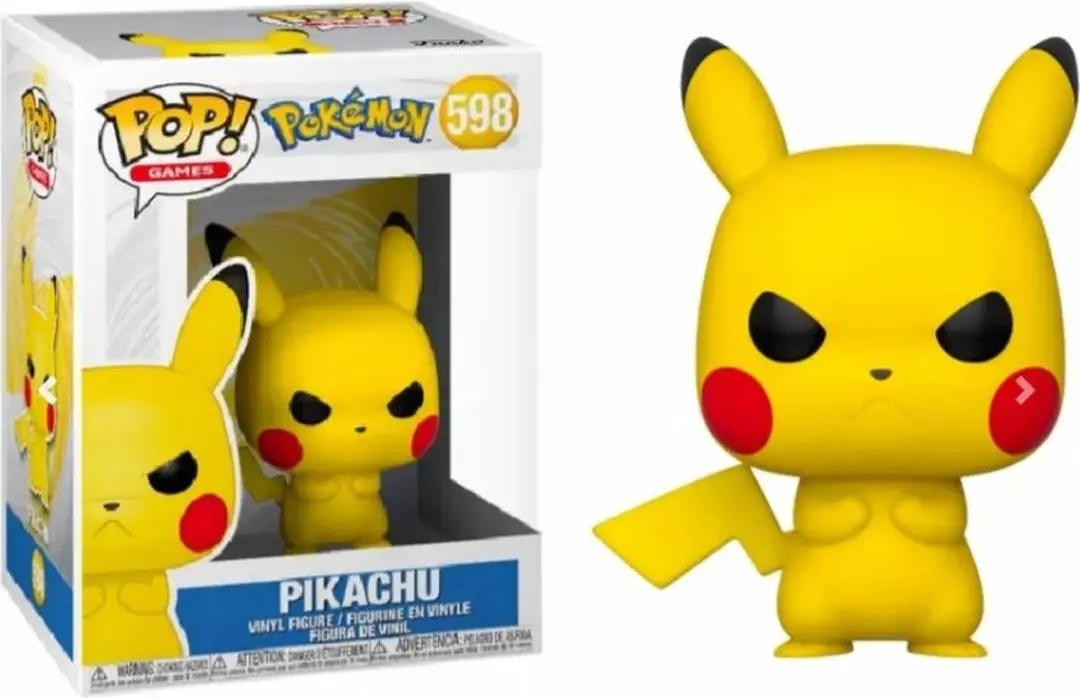 Funko Pop! Grumpy Pikachu #598 Verzamelfiguur - afbeelding 6 van 6