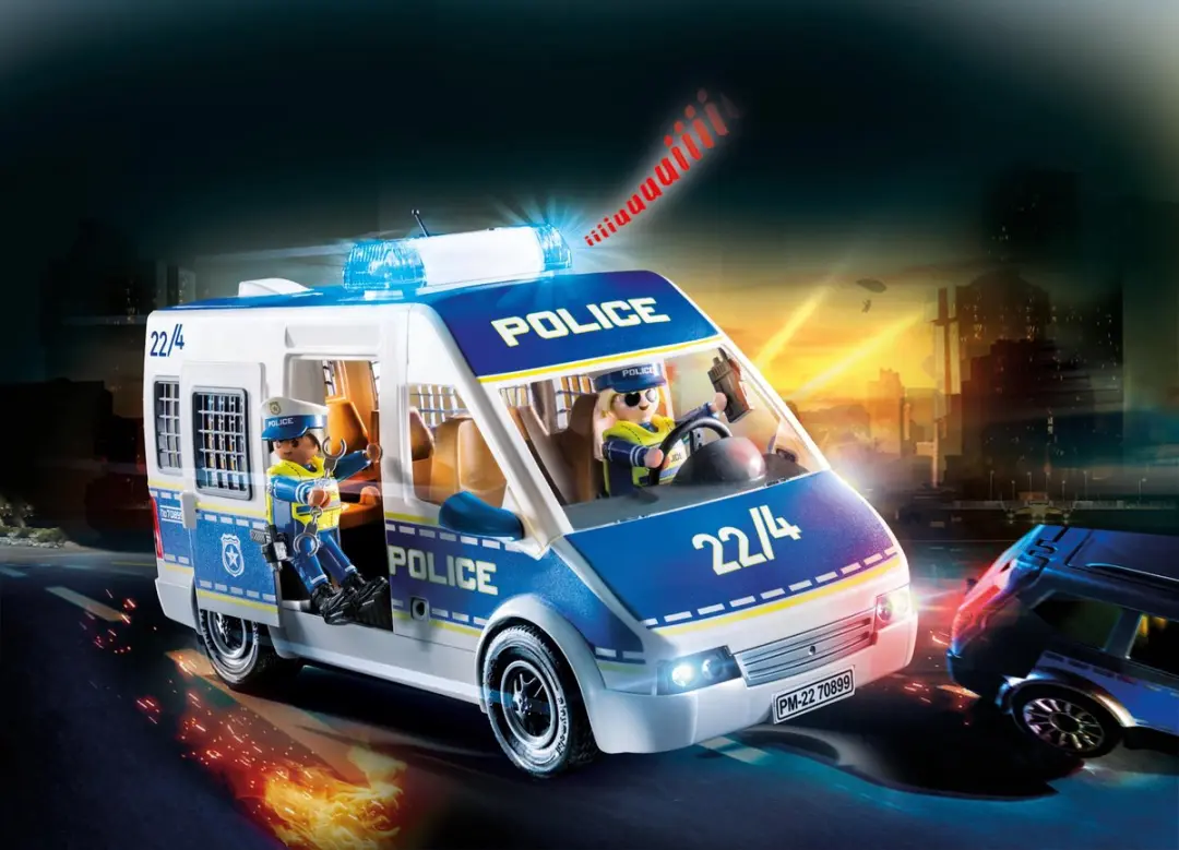 Playmobil City Action Politieauto met Licht en Geluid - afbeelding 6 van 6