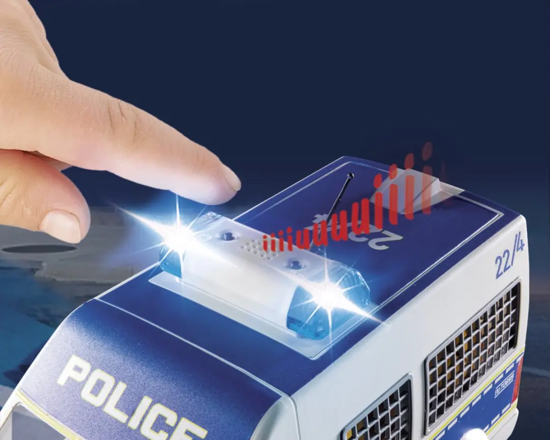 Playmobil City Action Politieauto met Licht en Geluid - afbeelding 5 van 6
