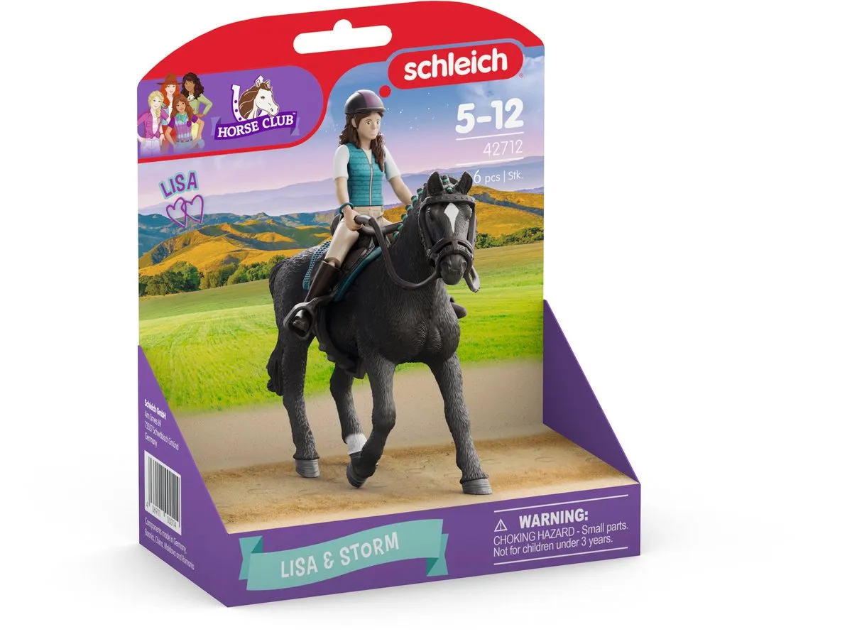 Schleich Horse Club Lisa en Storm 42712 - Multikleur