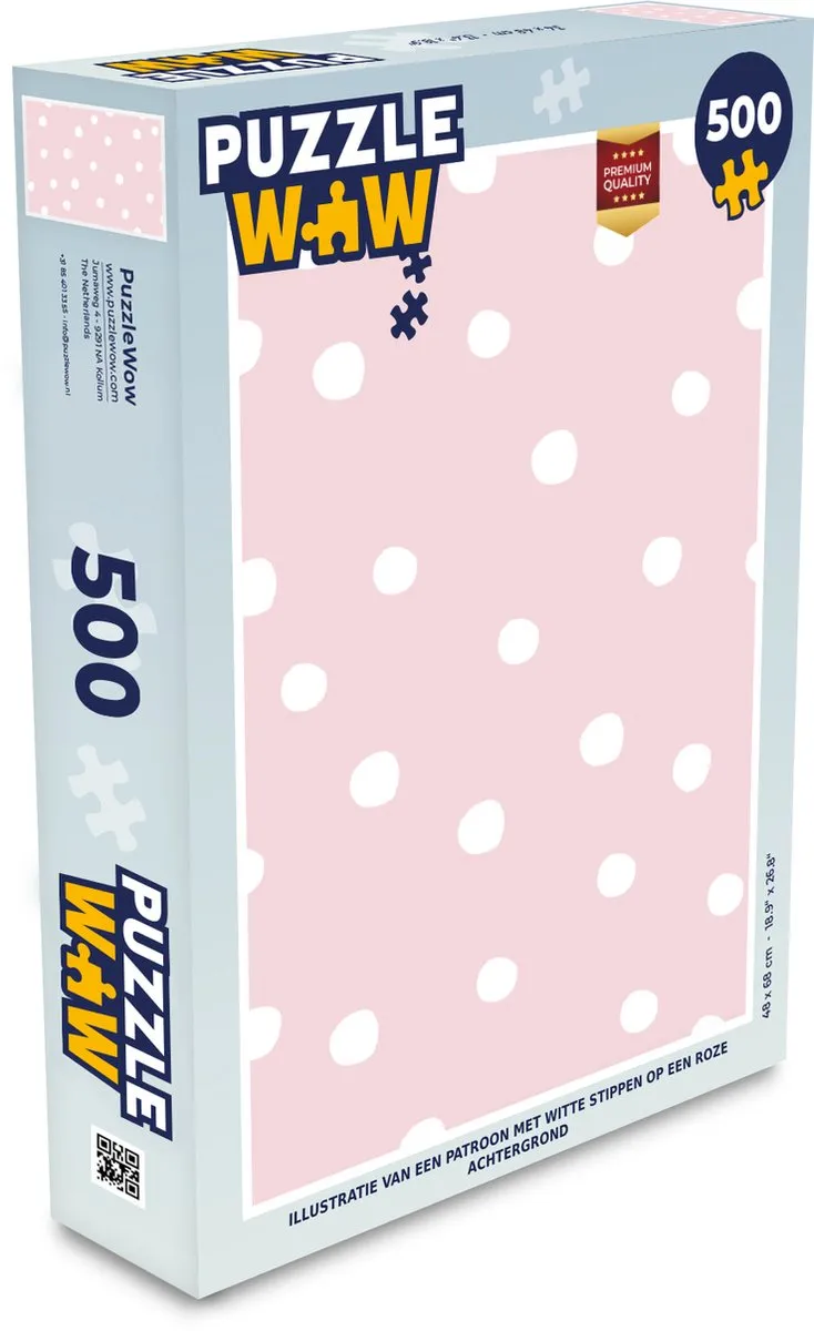 PuzzleWow Legpuzzel 500 Stuks