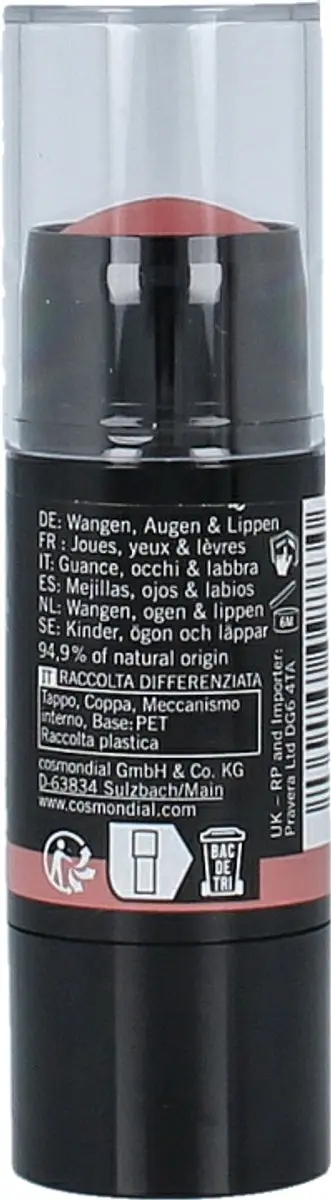 Benecos Multi Stick Be Peachy - 48mg - Perzik - afbeelding 3 van 4