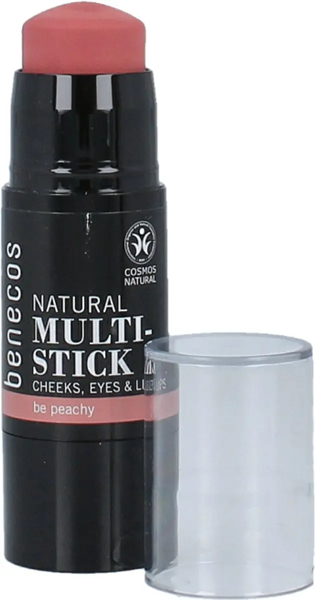 Benecos Multi Stick Be Peachy - 48mg - Perzik - afbeelding 2 van 4