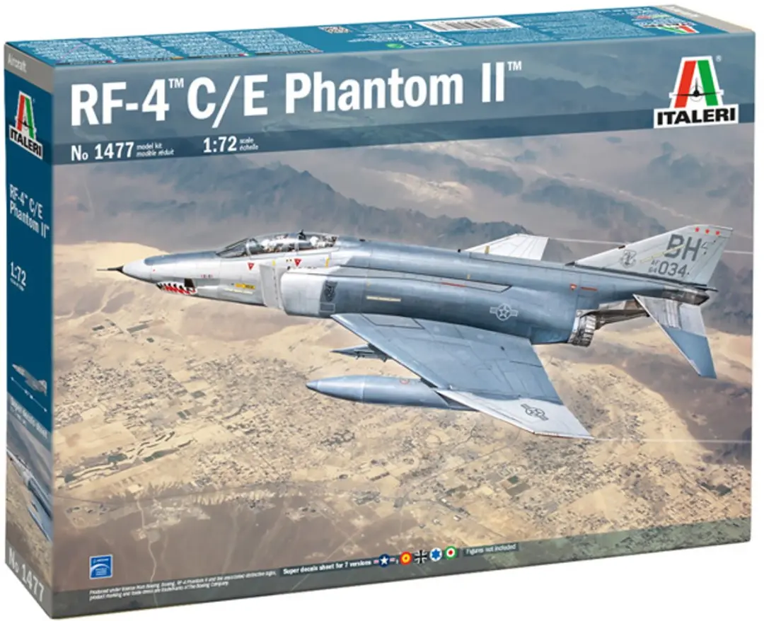 Italeri Modelbouwpakket Vliegtuigen