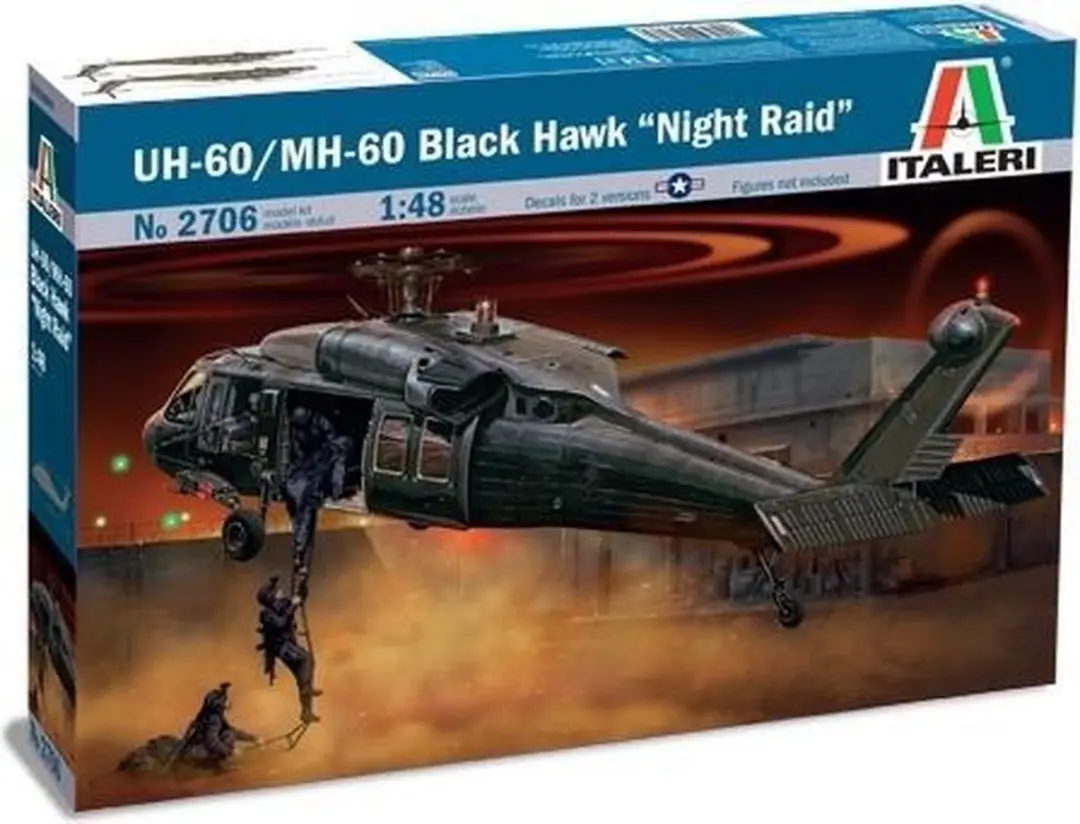 Italeri 2706 UH-60/MH-60 Black Hawk Night Raid