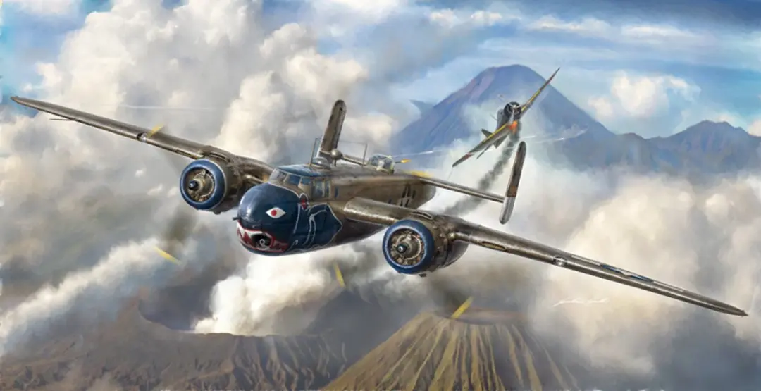 1:48 Italeri 2787 B-25G Mitchell Plastic kit