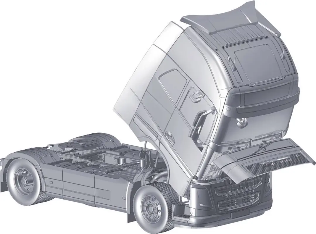 Italeri 3940 - Volvo FH16 Globetrotter XL - 1:24 - afbeelding 6 van 6